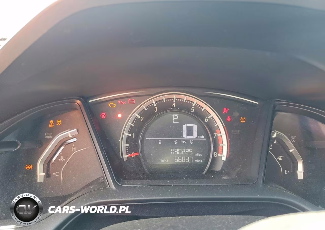 2016 Honda Civic Lx VIN:2HGFC2F57GH538721 - 9