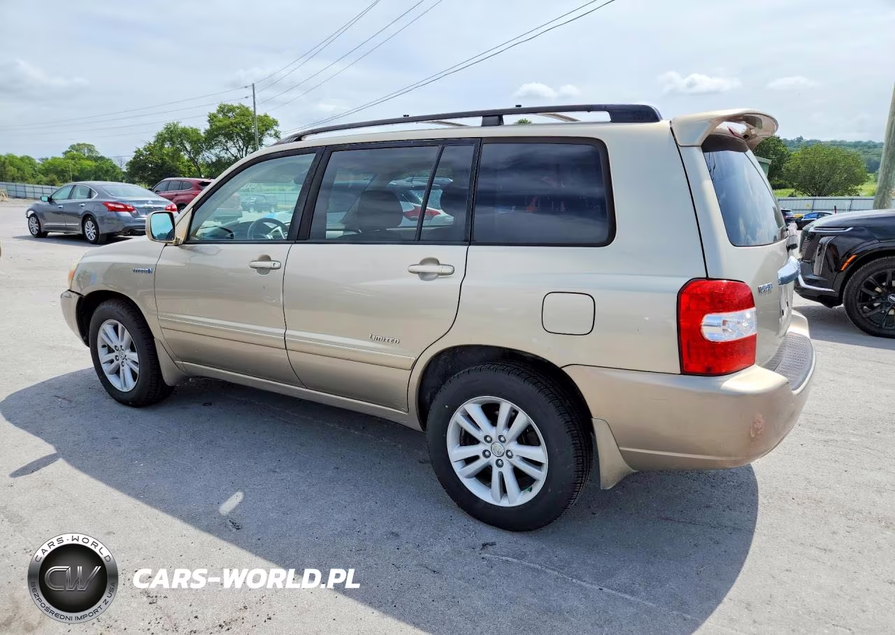 2007 Toyota Highlander Hybrid VIN:JTEDW21A170022677 - 2