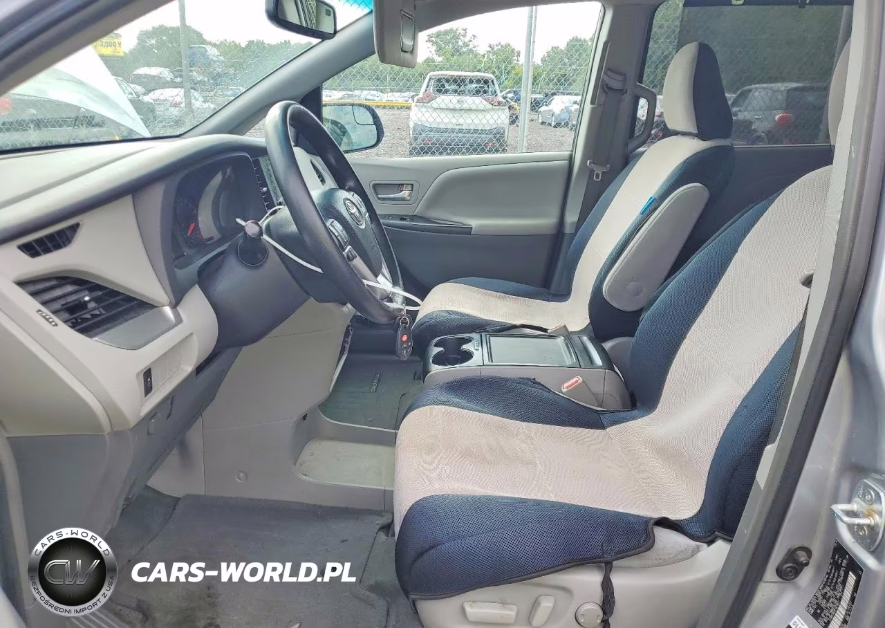 2015 Toyota Sienna Le VIN:5TDKK3DC9FS670631 - 7