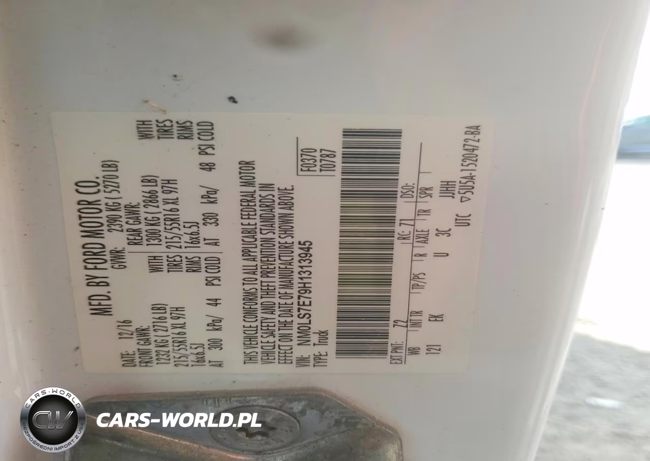 2017 Ford Transit Connect Xl VIN:NM0LS7E79H1313945 - 13