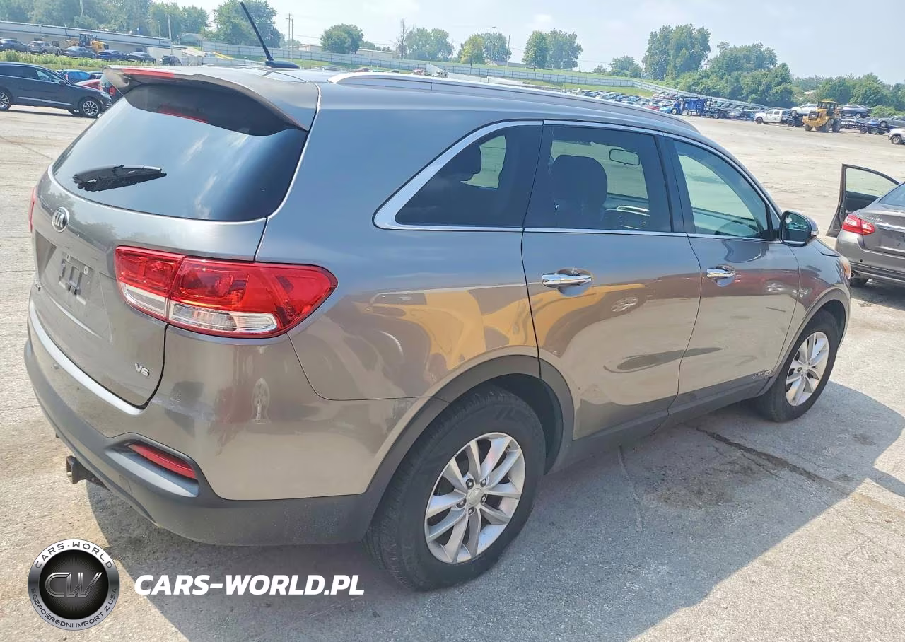 2017 Kia Sorento Lx V6 VIN:5XYPGDA50HG227562 - 3