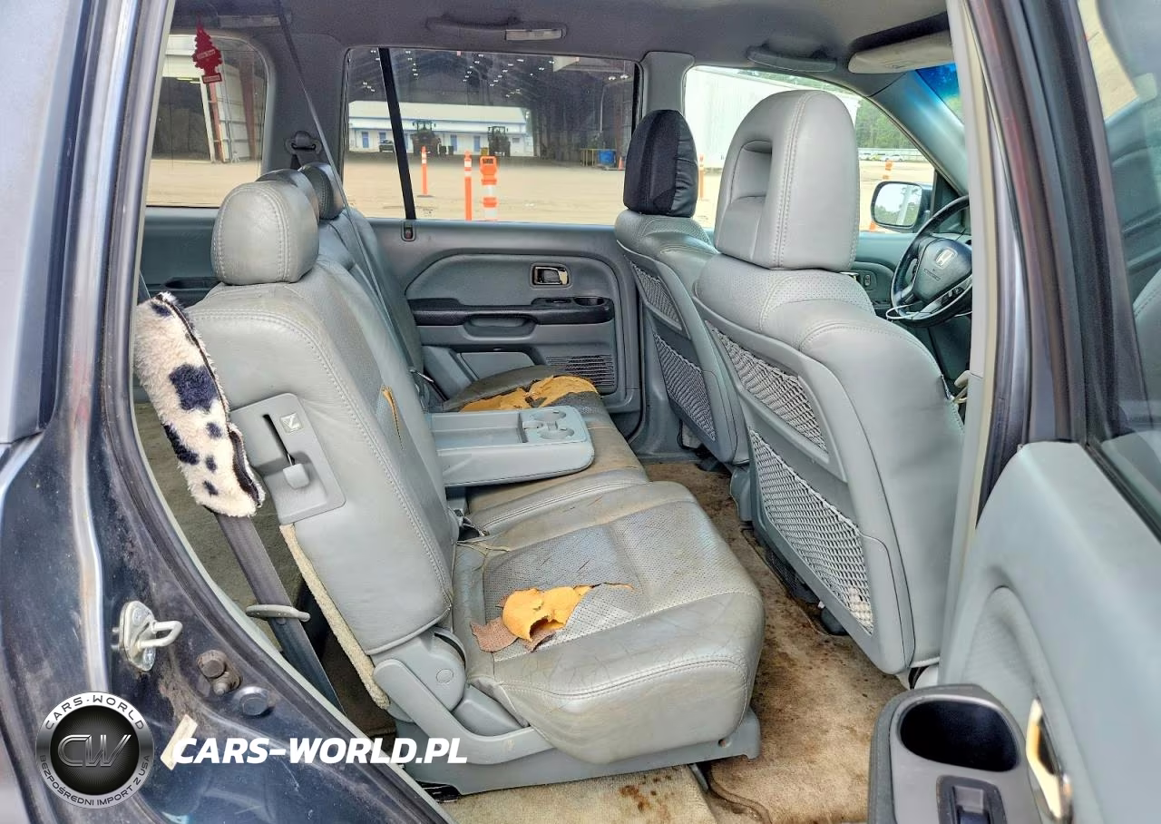 2004 Honda Pilot Exl VIN:2HKYF18554H523448 - 10