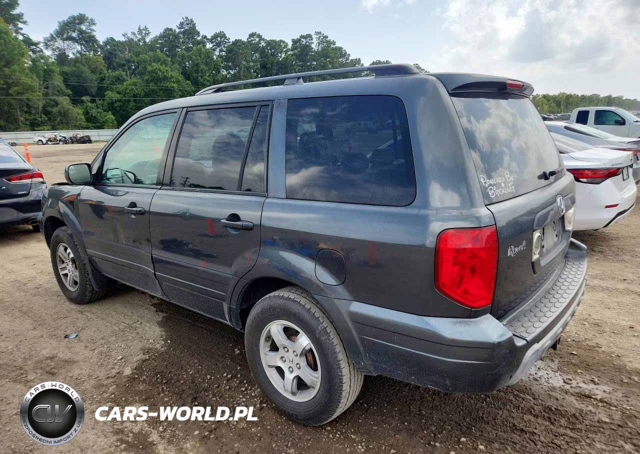 2004 Honda Pilot Exl VIN:2HKYF18554H523448 - 2