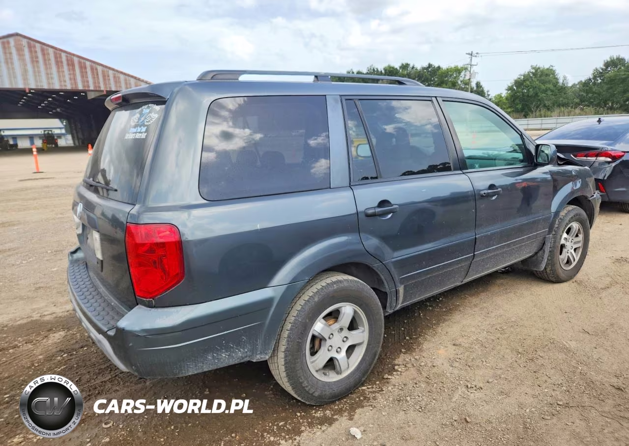 2004 Honda Pilot Exl VIN:2HKYF18554H523448 - 3