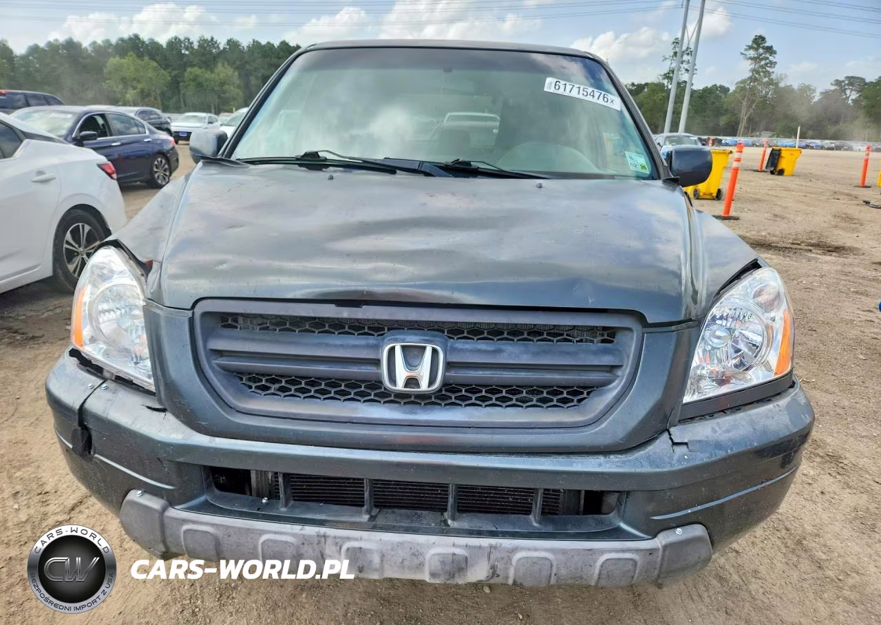 2004 Honda Pilot Exl VIN:2HKYF18554H523448 - 5