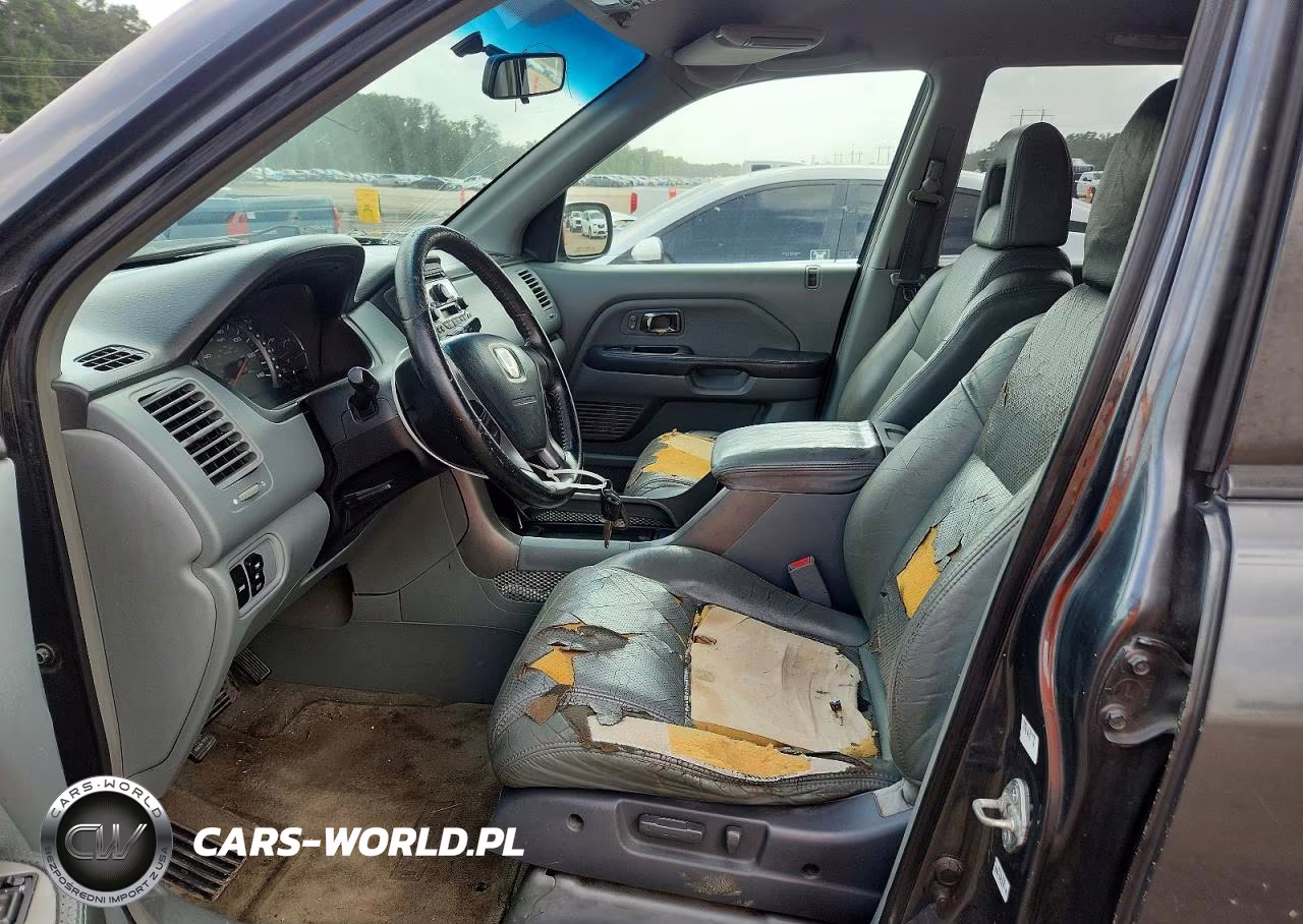 2004 Honda Pilot Exl VIN:2HKYF18554H523448 - 7
