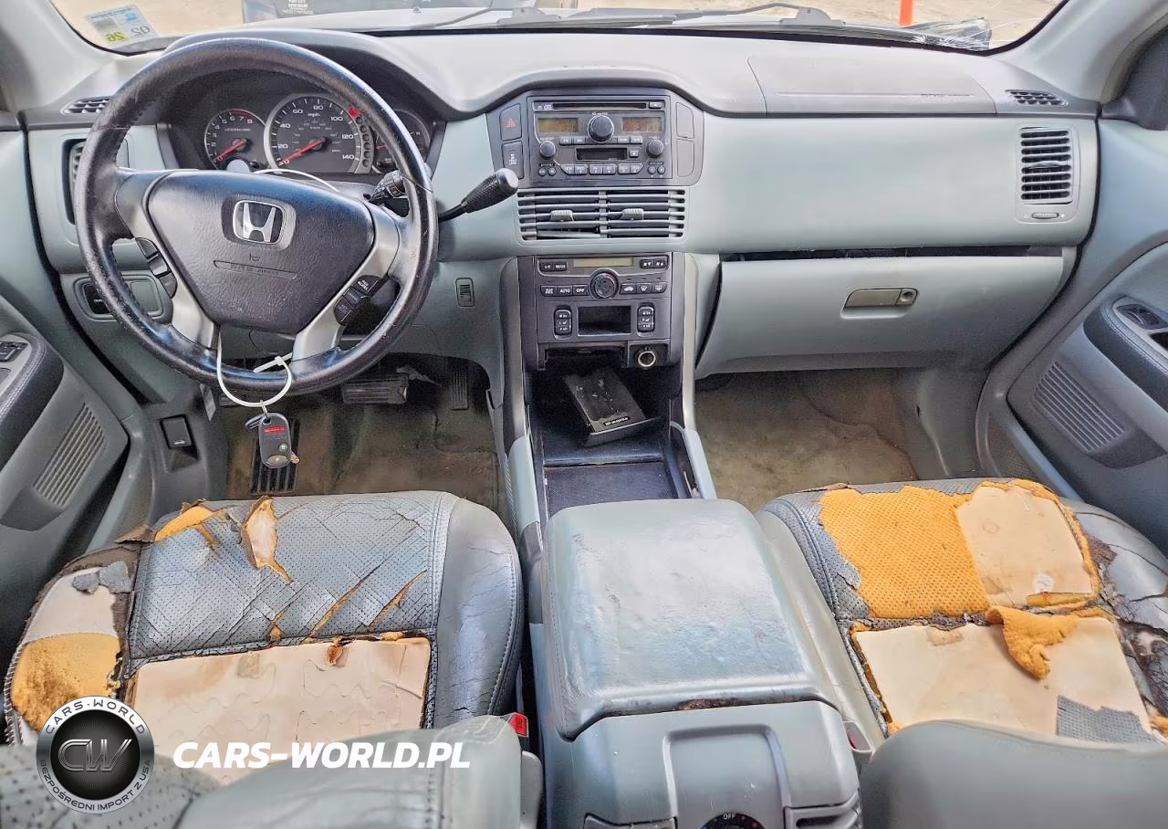 2004 Honda Pilot Exl VIN:2HKYF18554H523448 - 8