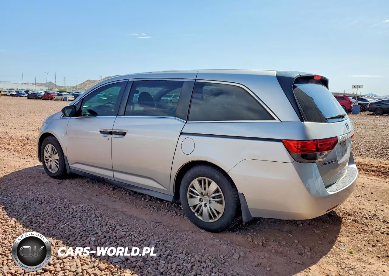 2014 Honda Odyssey Lx VIN:5FNRL5H27EB049187 - 2