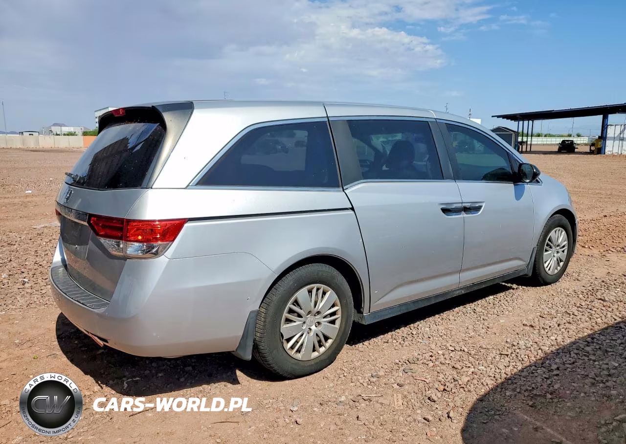 2014 Honda Odyssey Lx VIN:5FNRL5H27EB049187 - 3