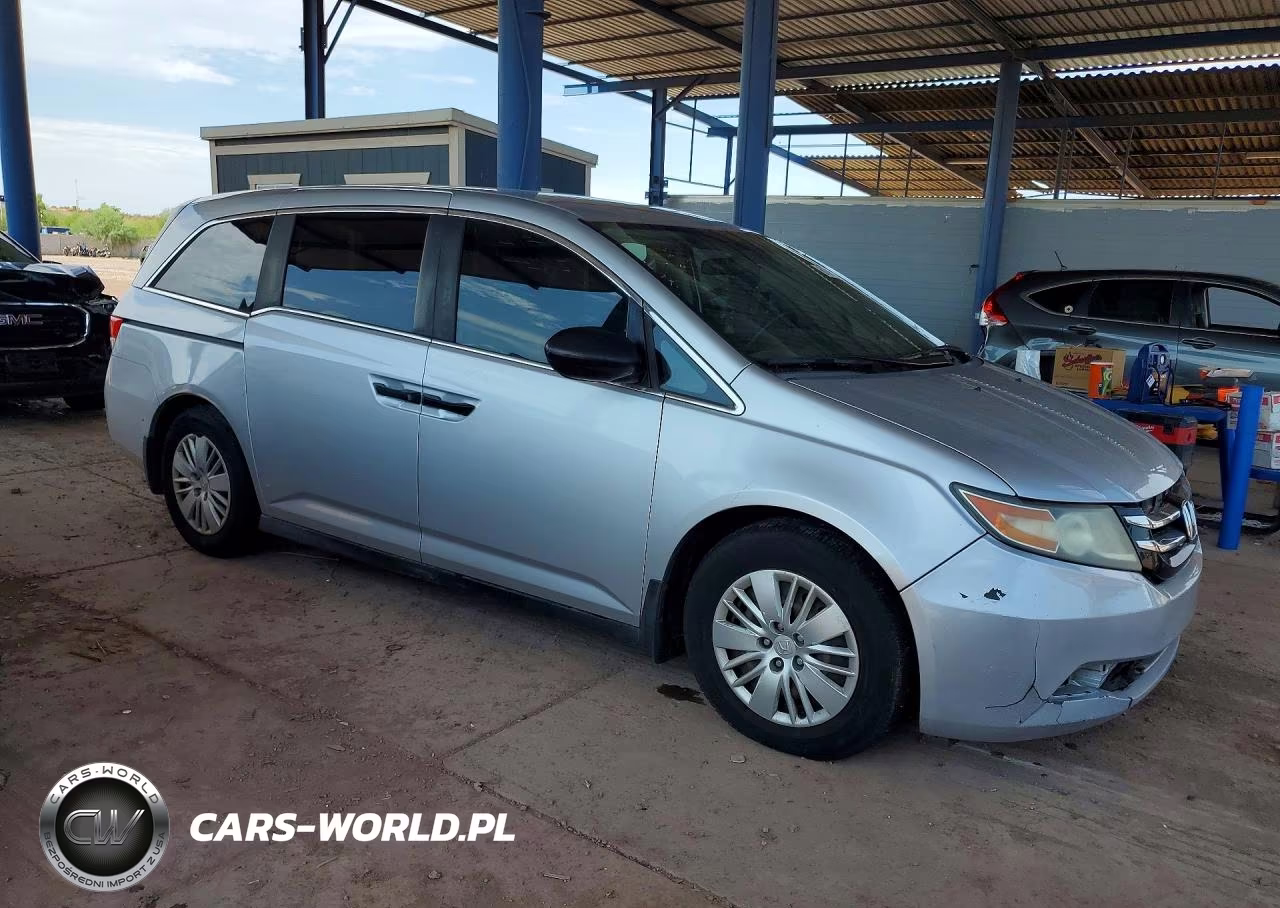 2014 Honda Odyssey Lx VIN:5FNRL5H27EB049187 - 4