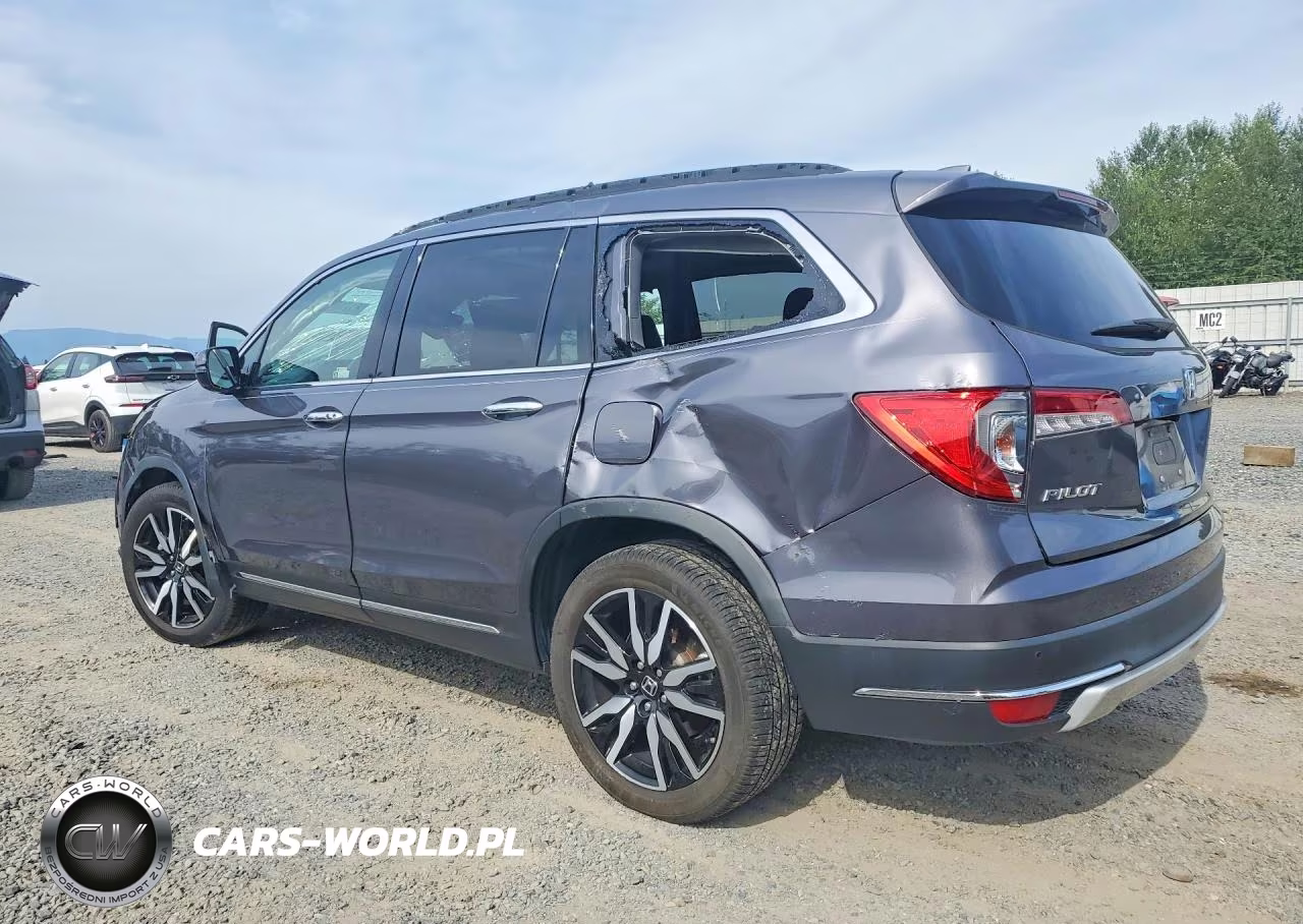 2019 Honda Pilot Touring VIN:5FNYF6H92KB019161 - 2