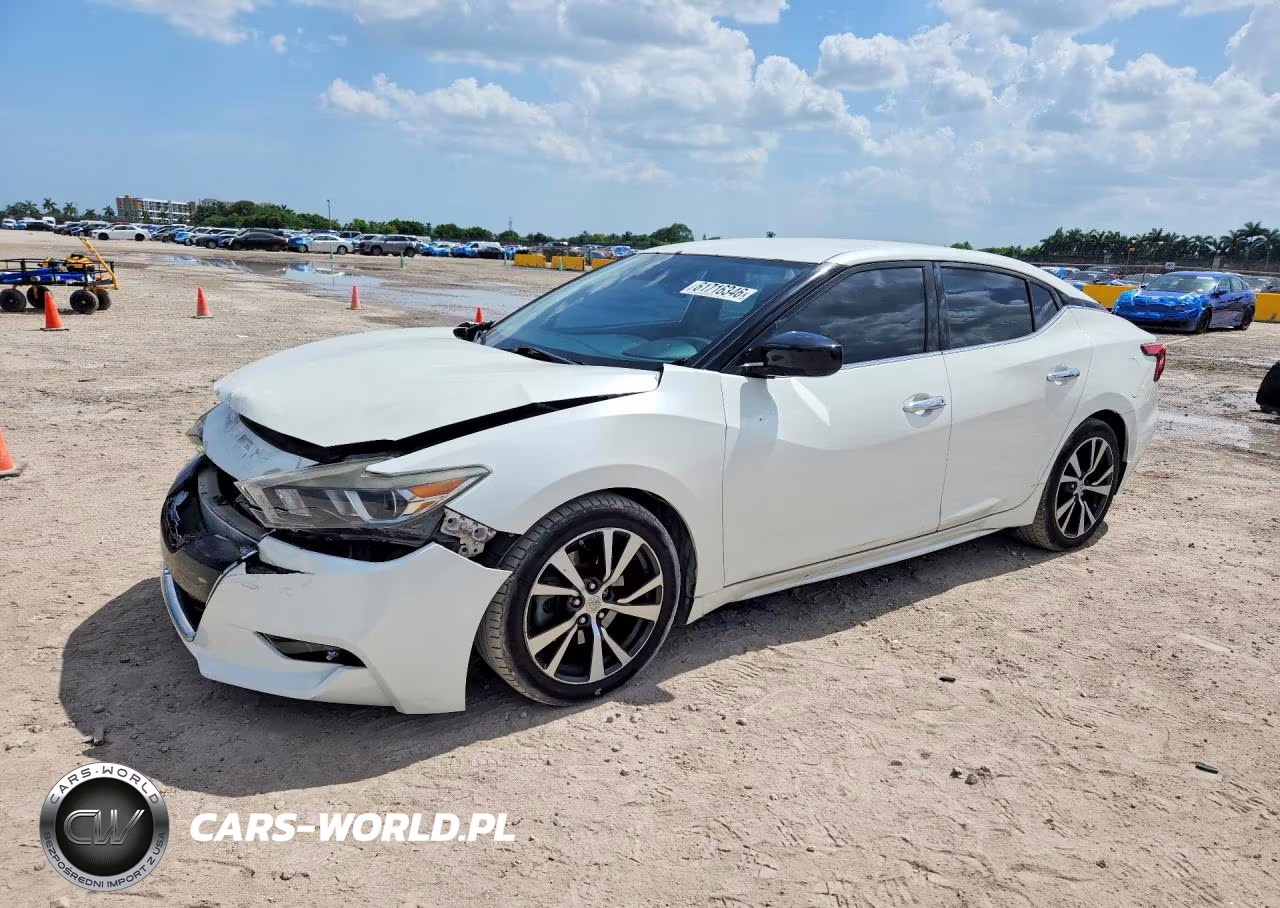 2017 Nissan Maxima 3.5 S VIN:1N4AA6AP3HC398501 - 1