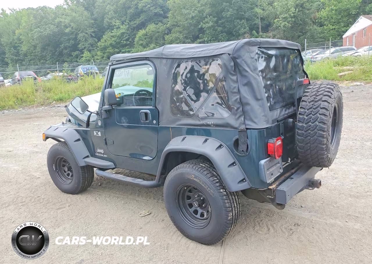 2006 Jeep Wrangler X VIN:1J4FA39S66P717185 - 2