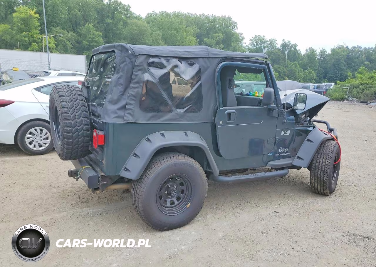 2006 Jeep Wrangler X VIN:1J4FA39S66P717185 - 3
