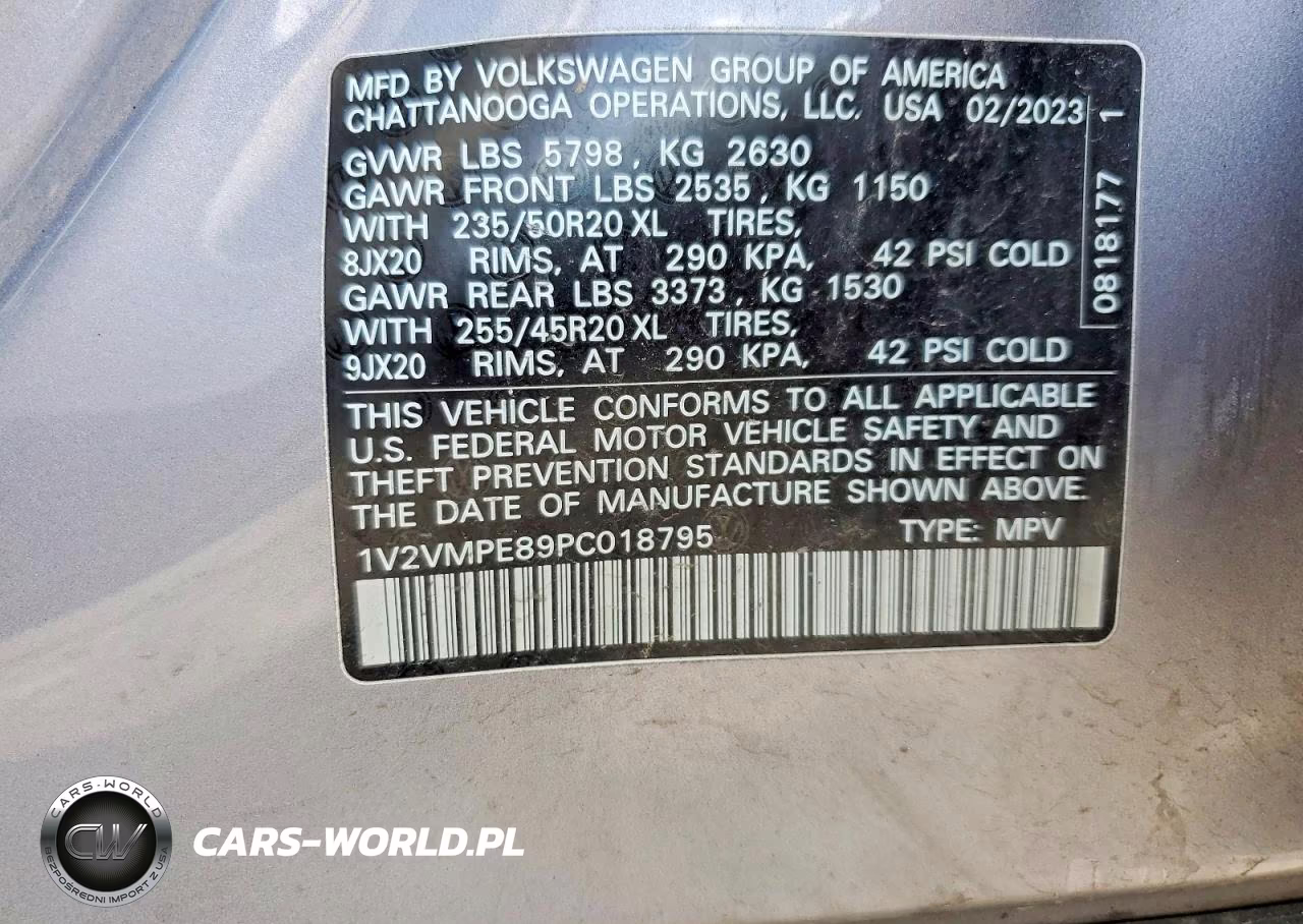 2023 Volkswagen Id.4 Pro-Pro S VIN:1V2VMPE89PC018795 - 13