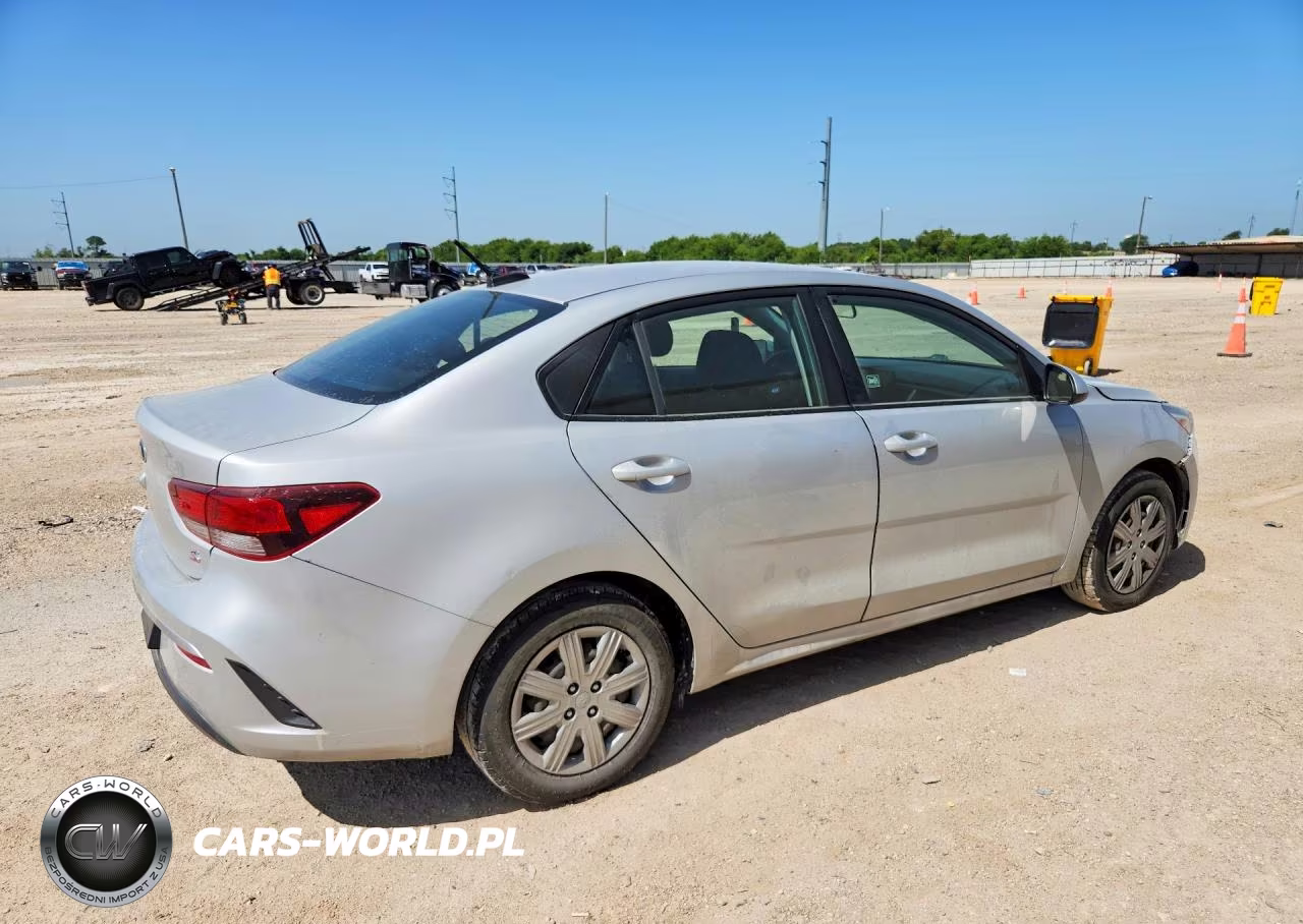 2021 Kia Rio S VIN:3KPA24AD2ME367485 - 3