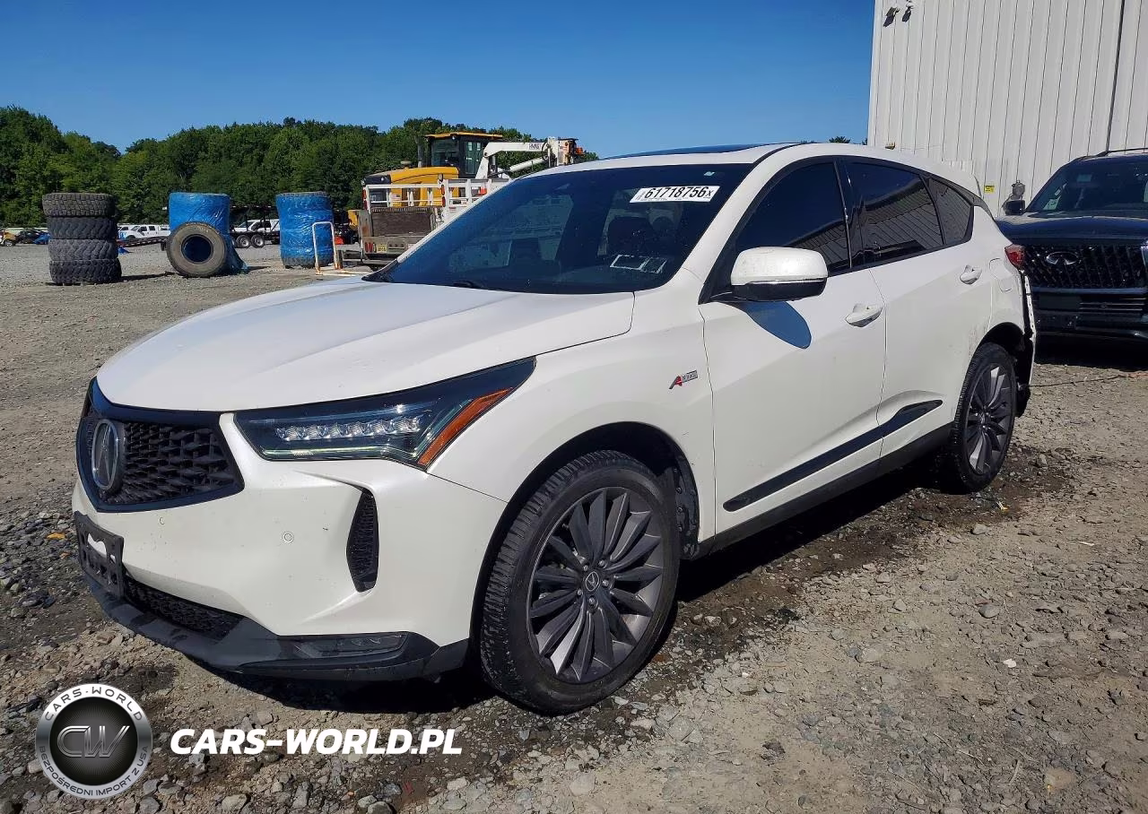 2022 Acura Rdx A-Spec Advance VIN:5J8TC2H81NL009856 - 1