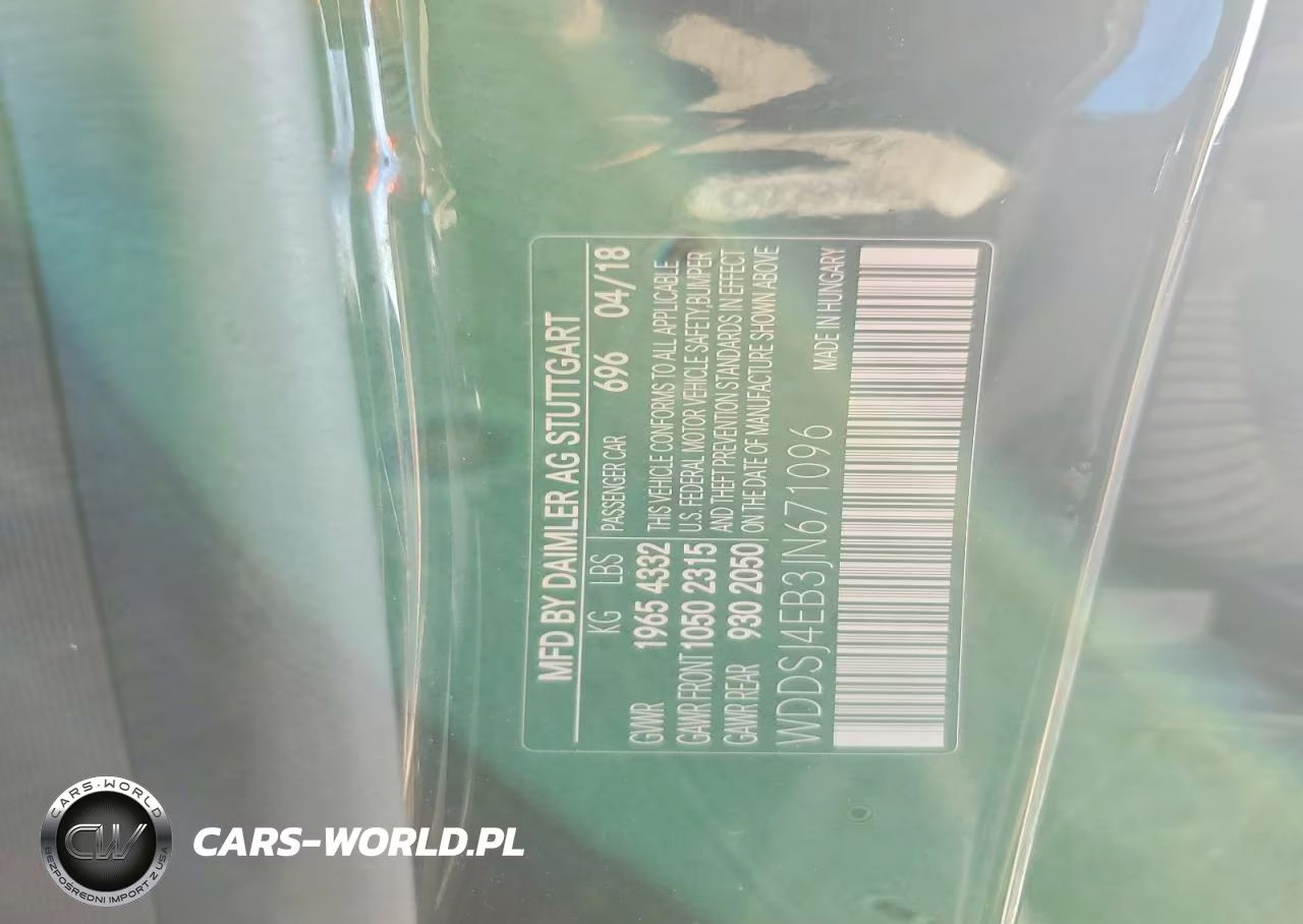 2018 Mercedes-Benz Cla 250 VIN:WDDSJ4EB3JN671096 - 12