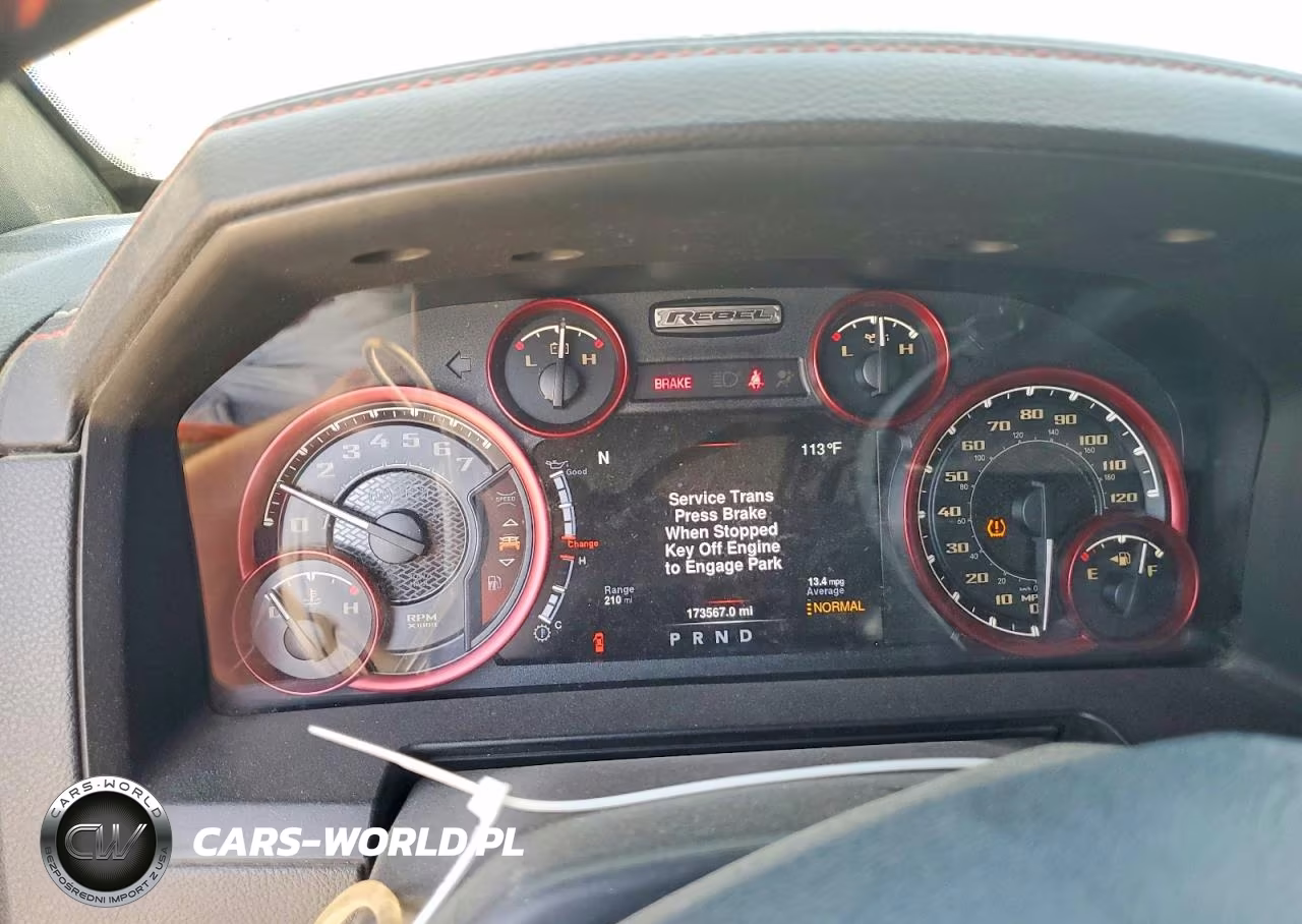 2016 Ram 1500 Rebel VIN:1C6RR7YT1GS356788 - 9