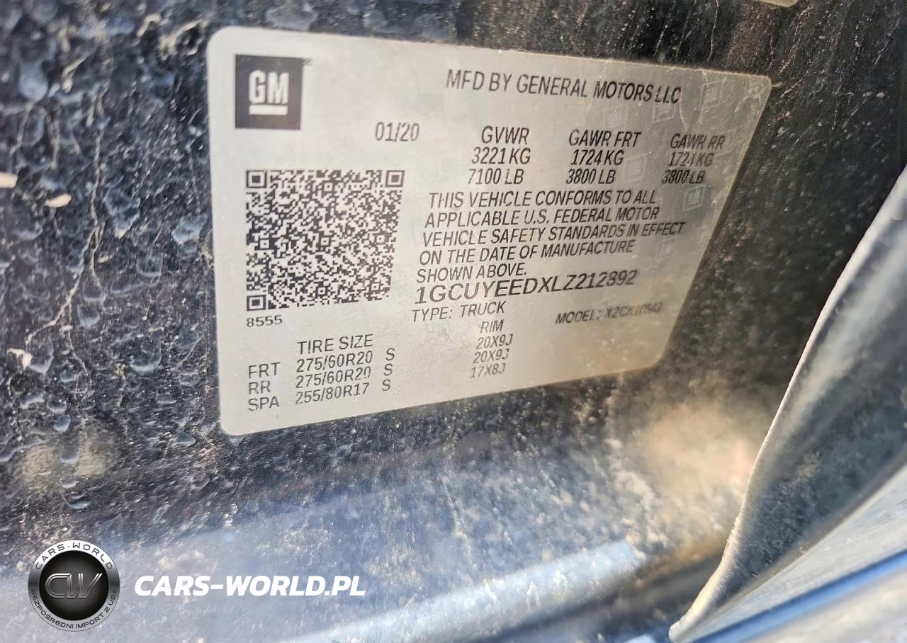 2020 Chevrolet Silverado K1500 Rst VIN:1GCUYEEDXLZ212892 - 12