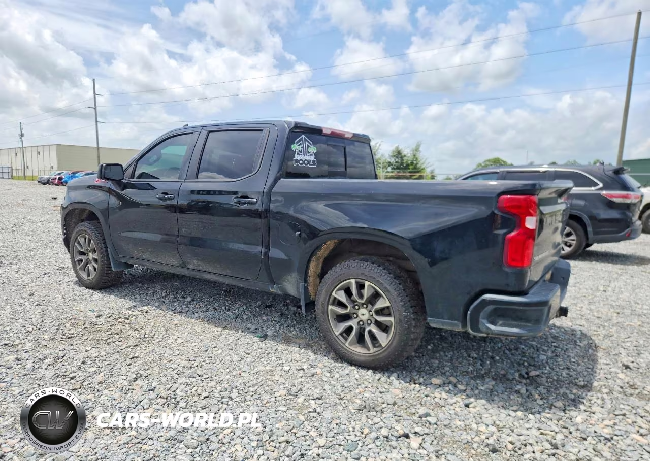 2020 Chevrolet Silverado K1500 Rst VIN:1GCUYEEDXLZ212892 - 2