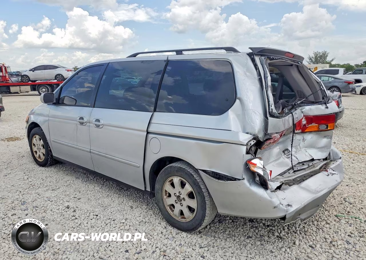 2002 Honda Odyssey Exl VIN:5FNRL18992B039925 - 2
