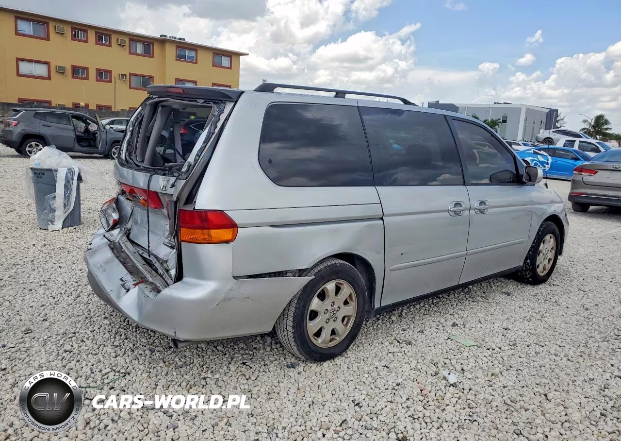 2002 Honda Odyssey Exl VIN:5FNRL18992B039925 - 3