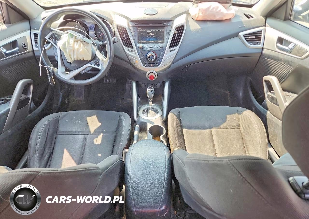 2016 Hyundai Veloster Base VIN:KMHTC6AD7GU265442 - 8