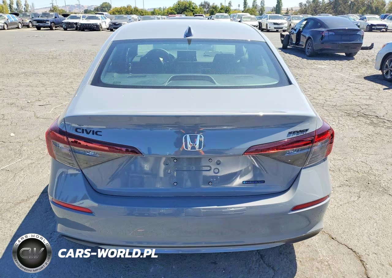 2026 Honda Civic Sport VIN:2HGFE4F89TH344153 - 6