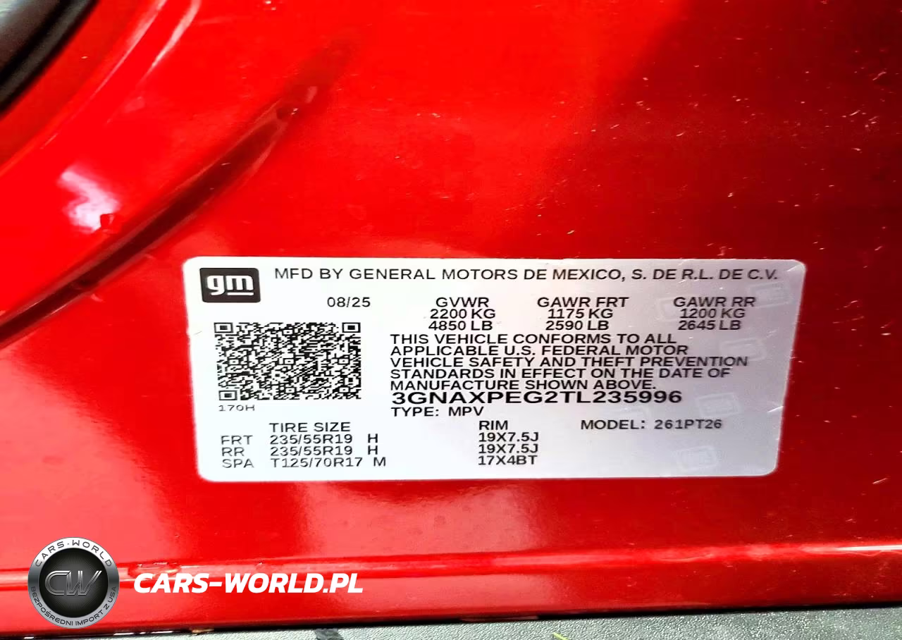 2026 Chevrolet Equinox Lt VIN:3GNAXPEG2TL235996 - 14
