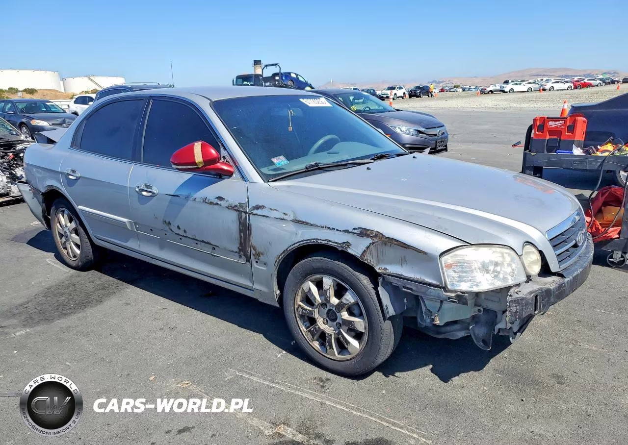 2006 Kia Optima Lx V6 VIN:KNAGD128265442248 - 4