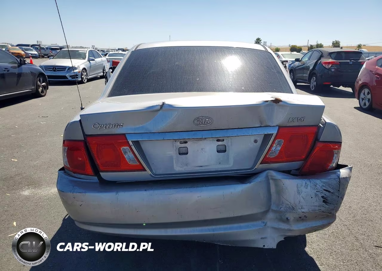 2006 Kia Optima Lx V6 VIN:KNAGD128265442248 - 6