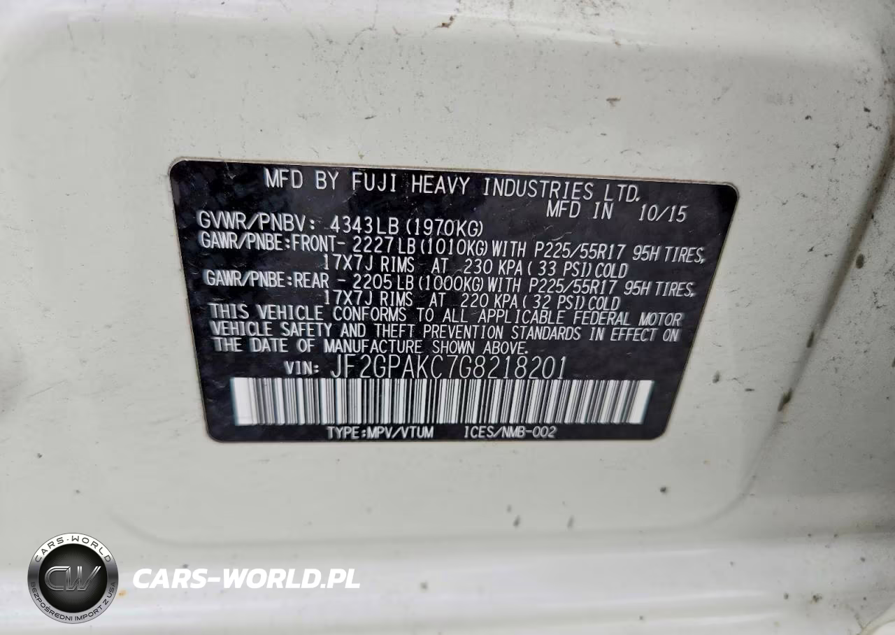 2016 Subaru Crosstrek Limited VIN:JF2GPAKC7G8218201 - 14