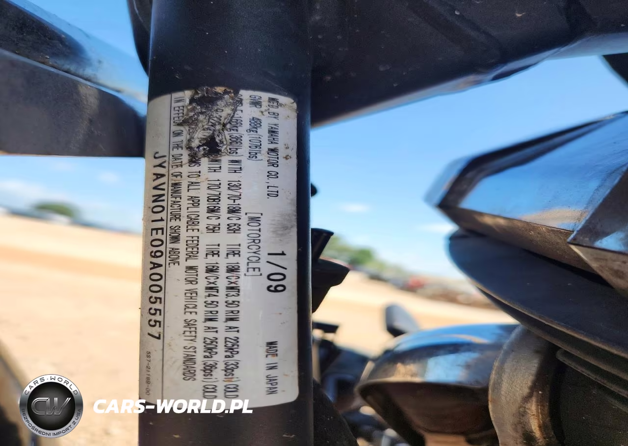 2009 Yamaha Xvs950 A VIN:JYAVN01E09A005557 - 9
