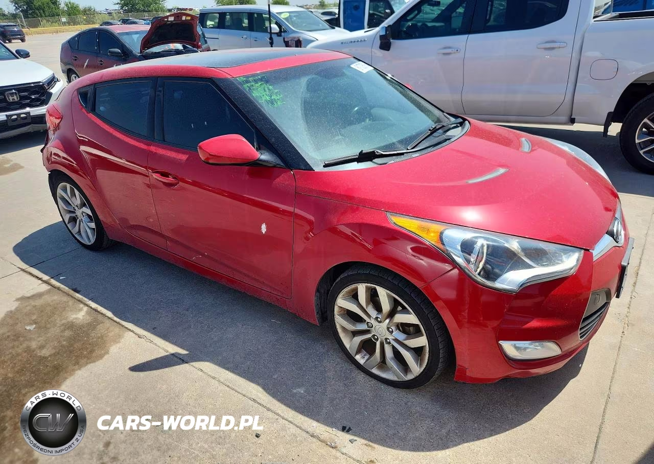 2015 Hyundai Veloster Base VIN:KMHTC6AD2FU244531 - 4