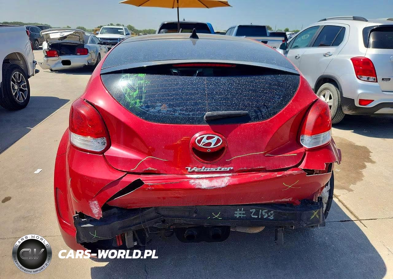 2015 Hyundai Veloster Base VIN:KMHTC6AD2FU244531 - 6