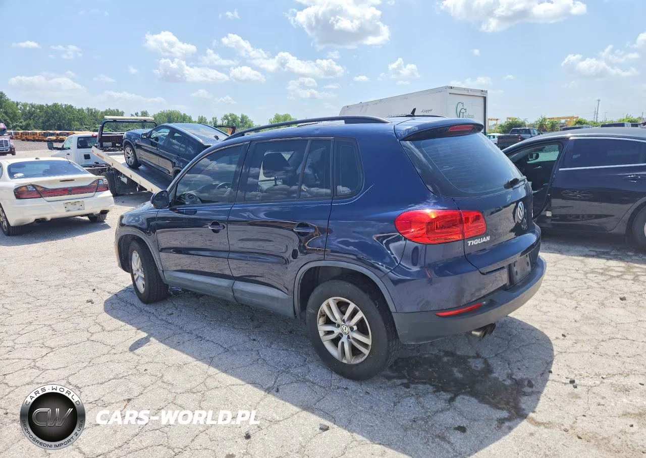2016 Volkswagen Tiguan S VIN:WVGBV7AX2GW576299 - 2