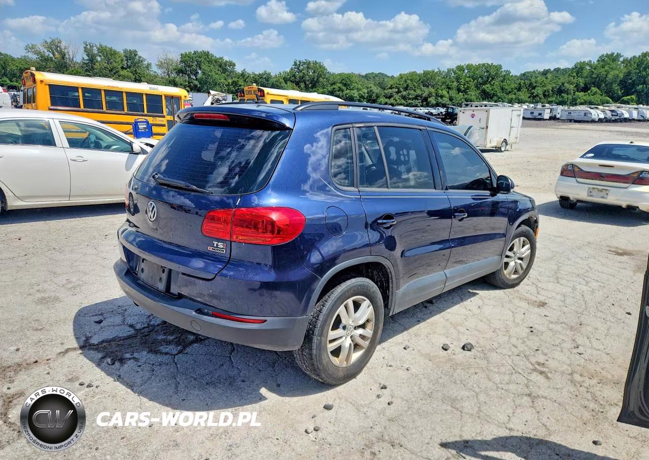 2016 Volkswagen Tiguan S VIN:WVGBV7AX2GW576299 - 3