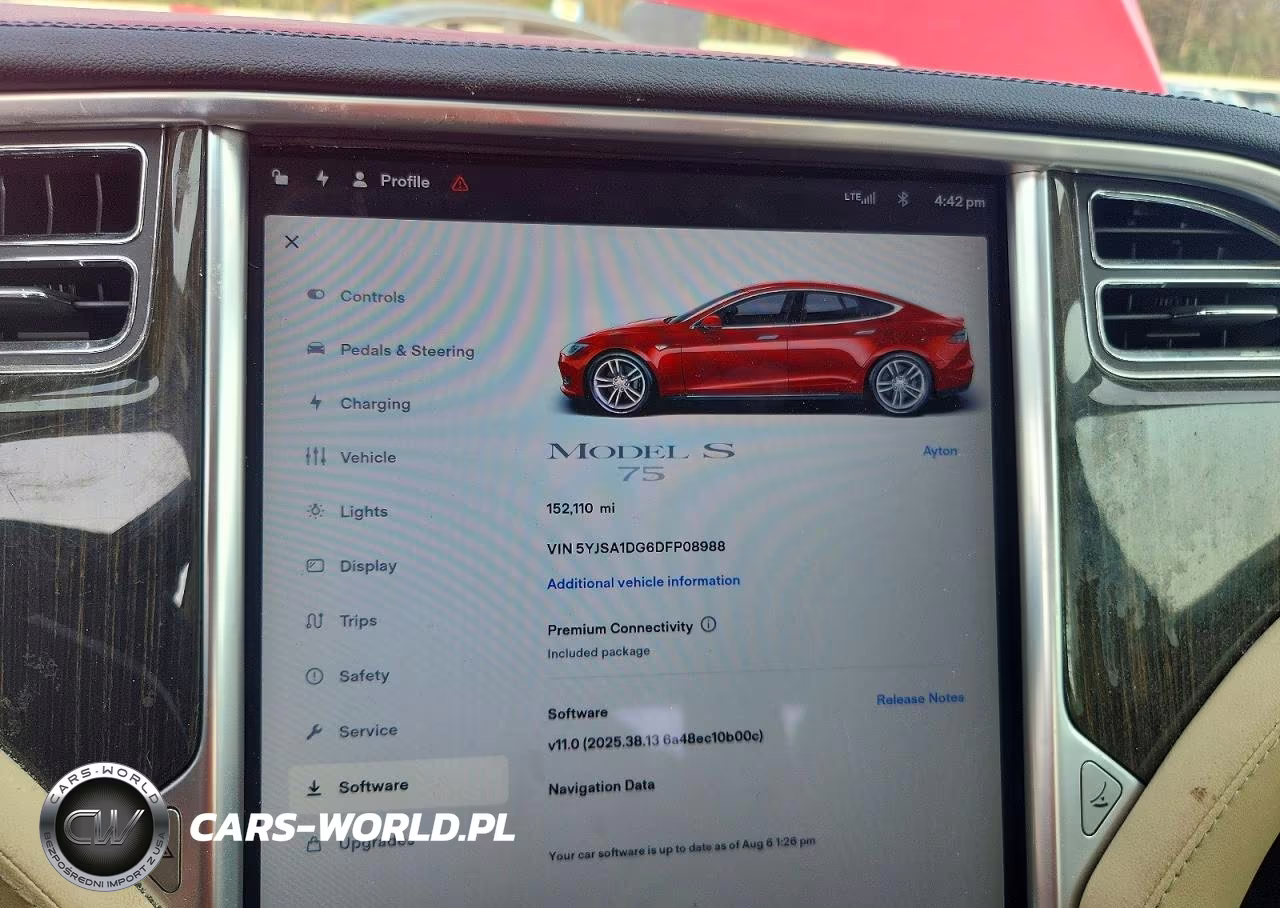 2013 Tesla Model S VIN:5YJSA1DG6DFP08988 - 9