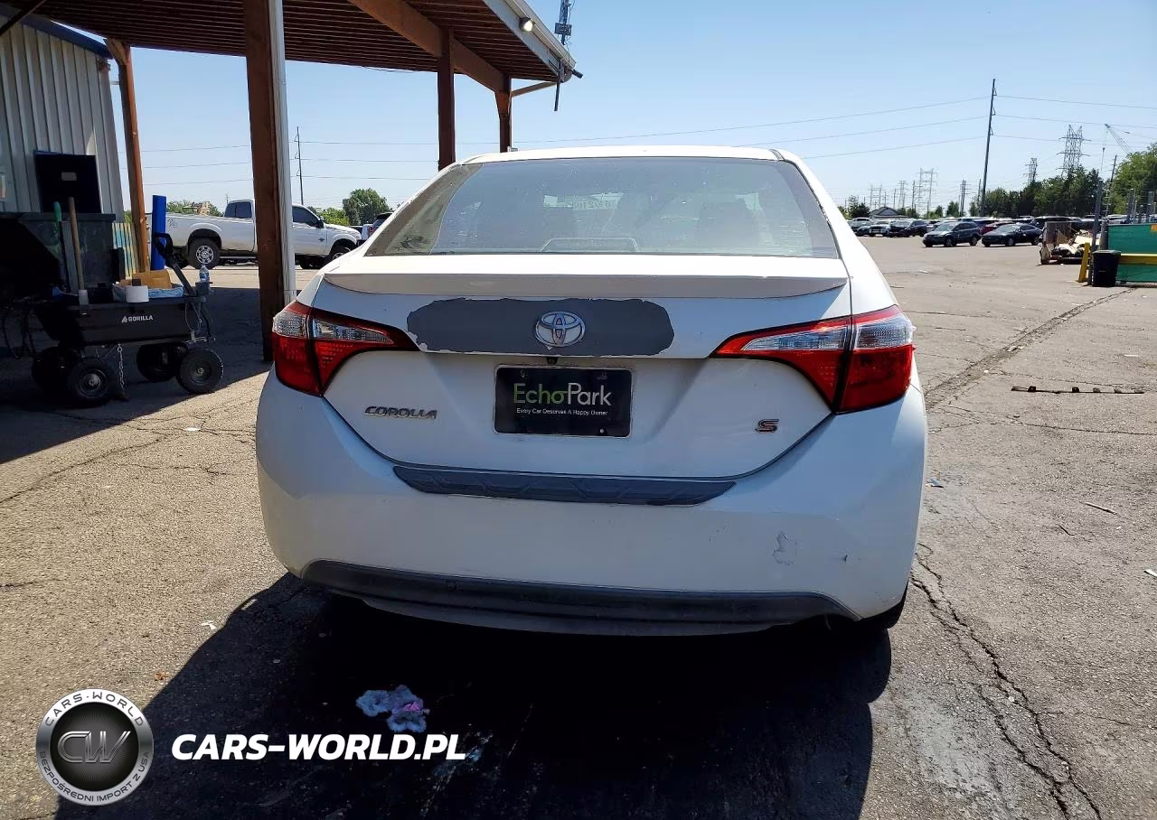 2014 Toyota Corolla S Plus VIN:5YFBURHE3EP044671 - 6