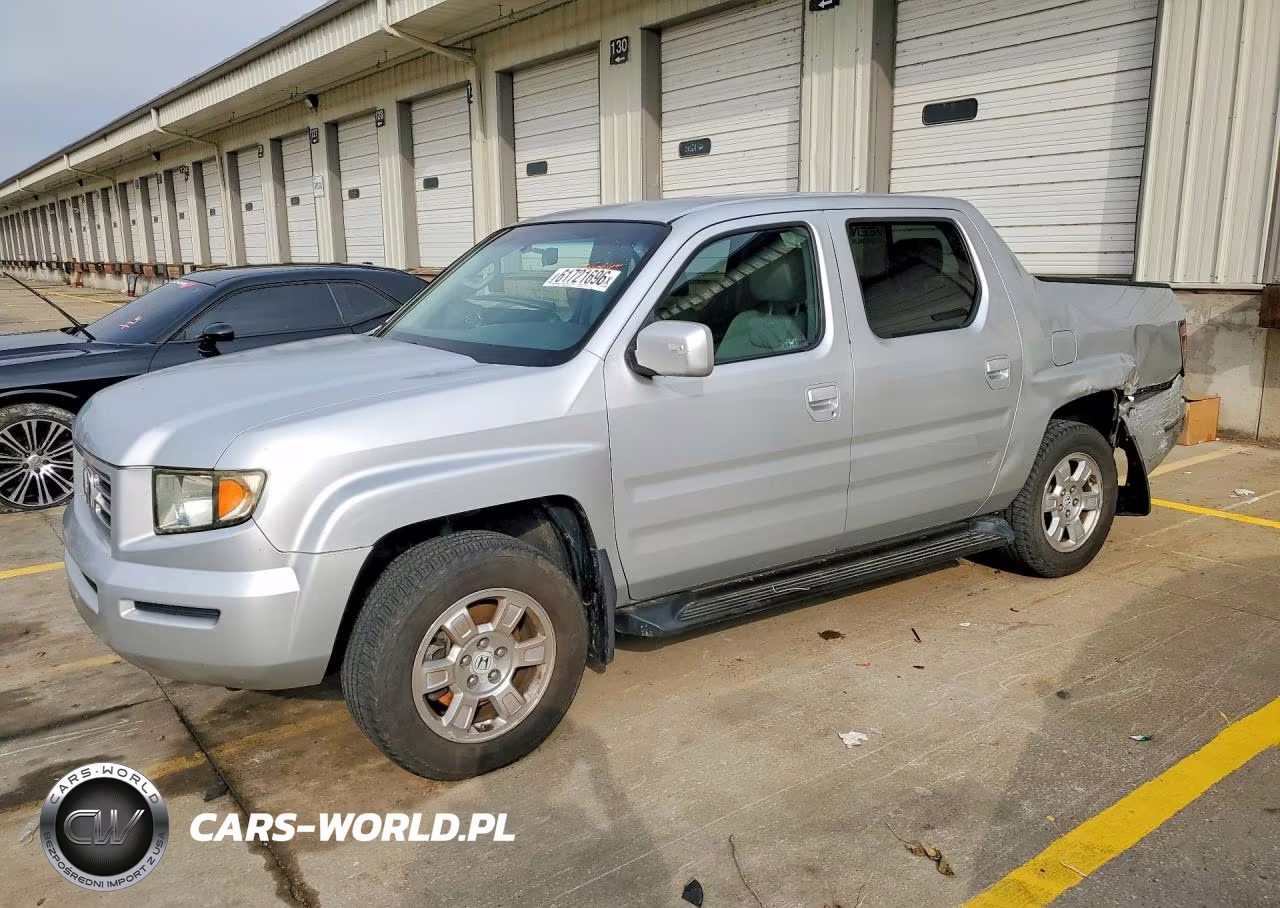 2008 Honda Ridgeline Rts VIN:2HJYK16498H510976 - 1