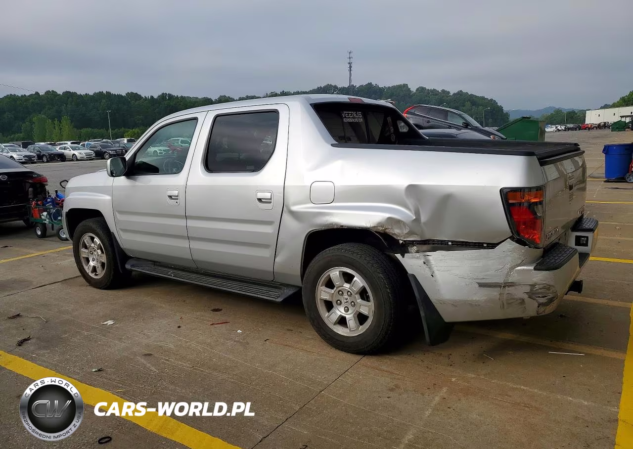 2008 Honda Ridgeline Rts VIN:2HJYK16498H510976 - 2