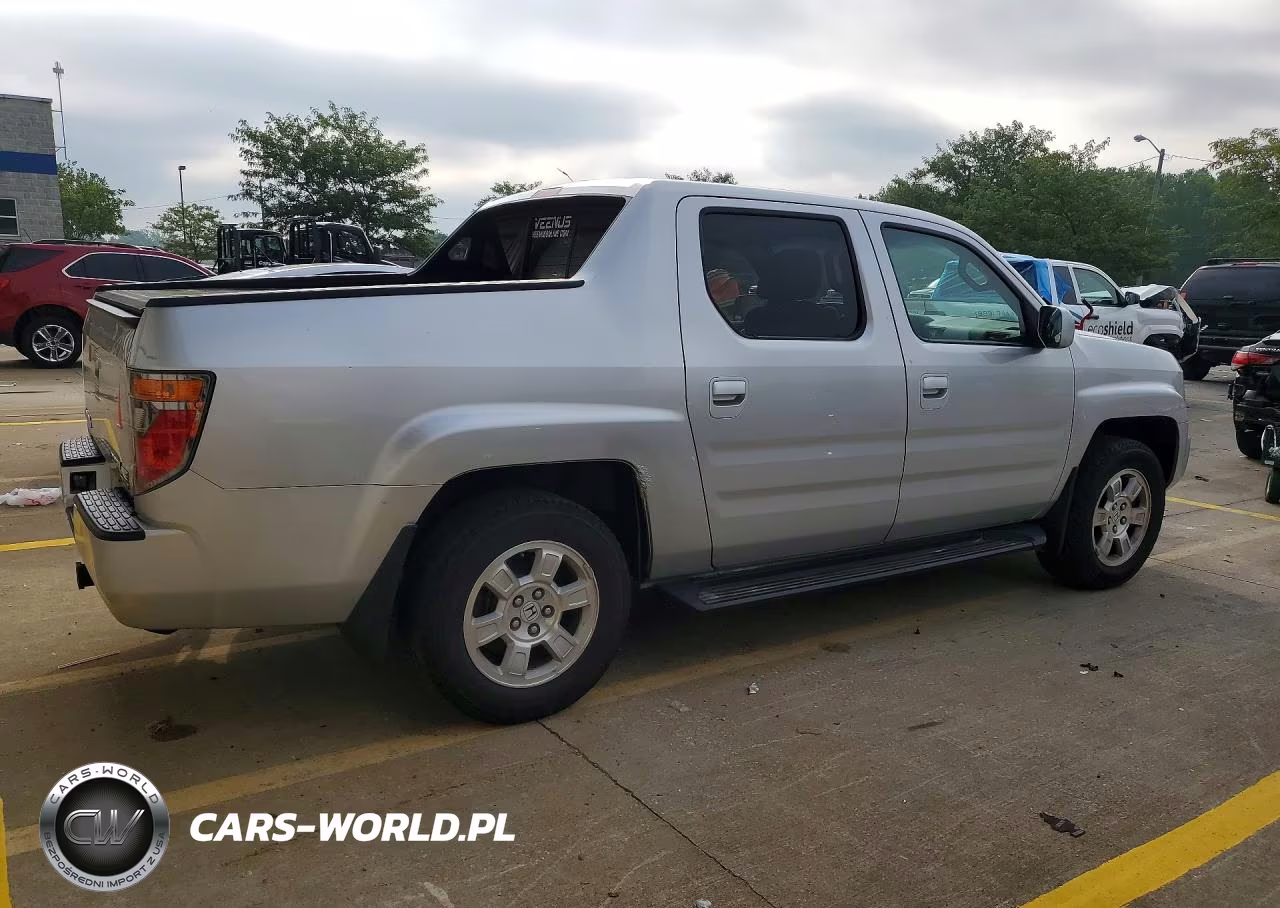 2008 Honda Ridgeline Rts VIN:2HJYK16498H510976 - 3