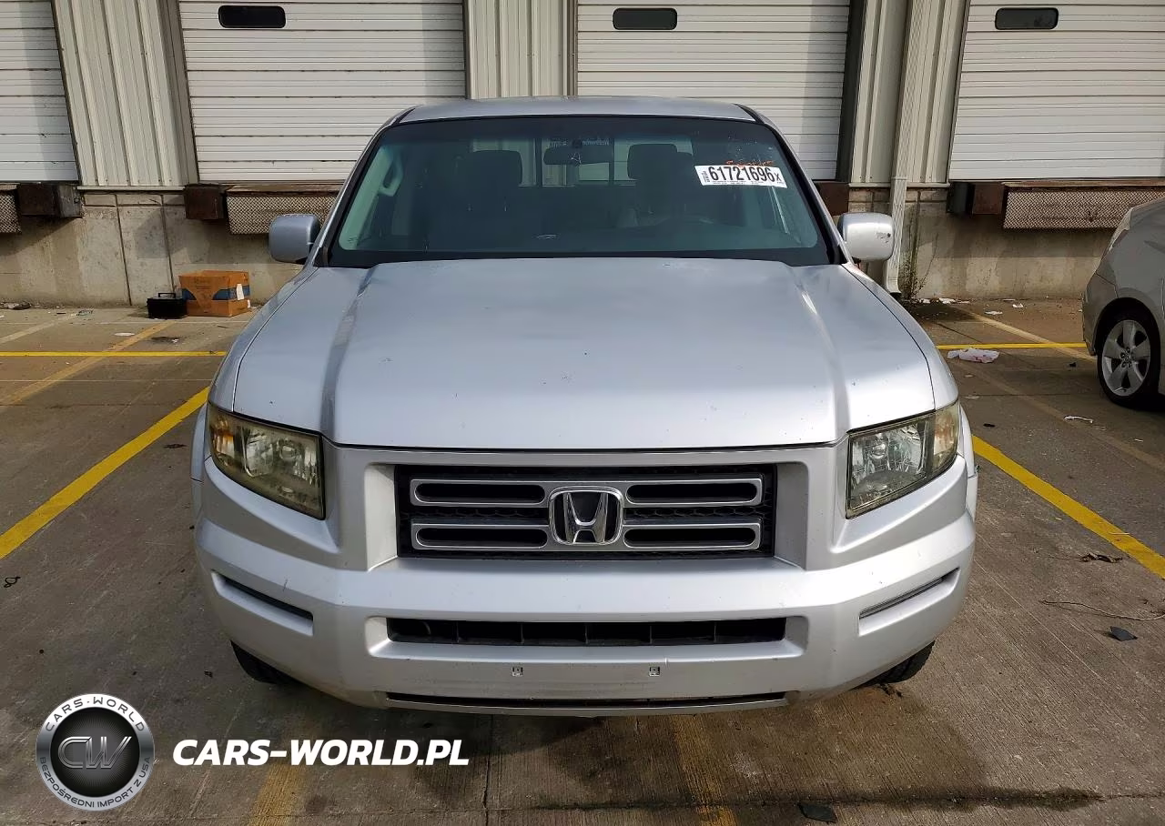 2008 Honda Ridgeline Rts VIN:2HJYK16498H510976 - 5