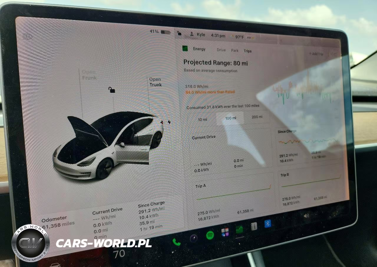 2018 Tesla Model 3 VIN:5YJ3E1EA0JF076830 - 9