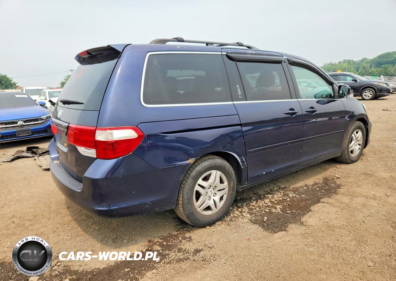 2007 Honda Odyssey Exl VIN:5FNRL38767B057655 - 3