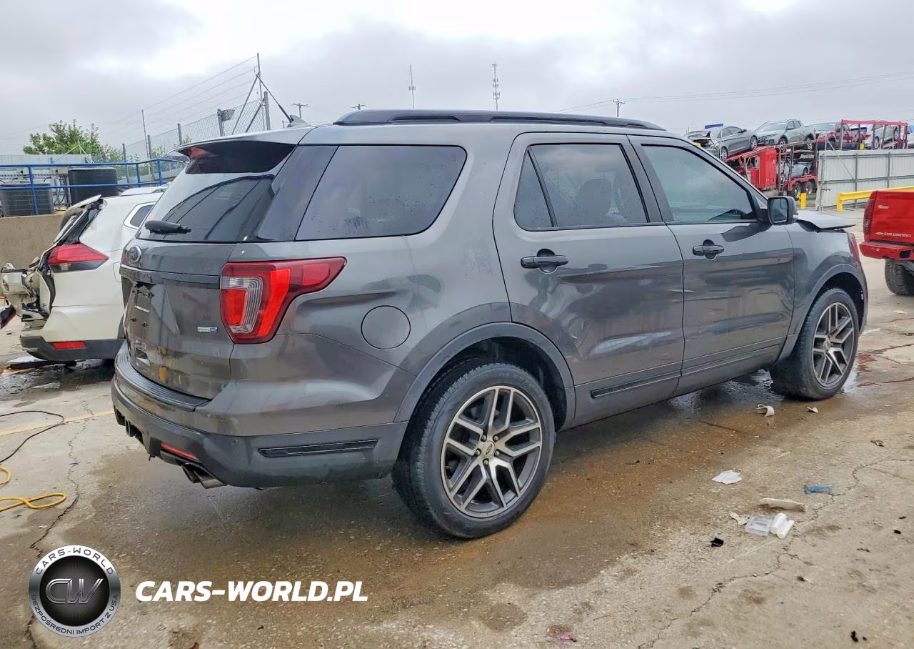 2018 Ford Explorer Sport VIN:1FM5K8GT9JGB28787 - 3