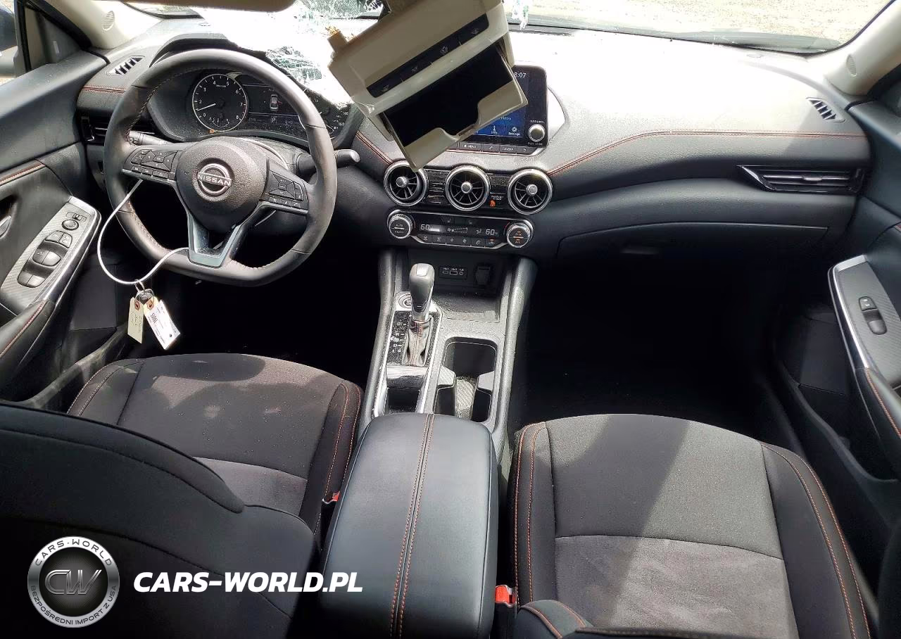 2025 Nissan Sentra Sr VIN:3N1AB8DV3SY325823 - 8