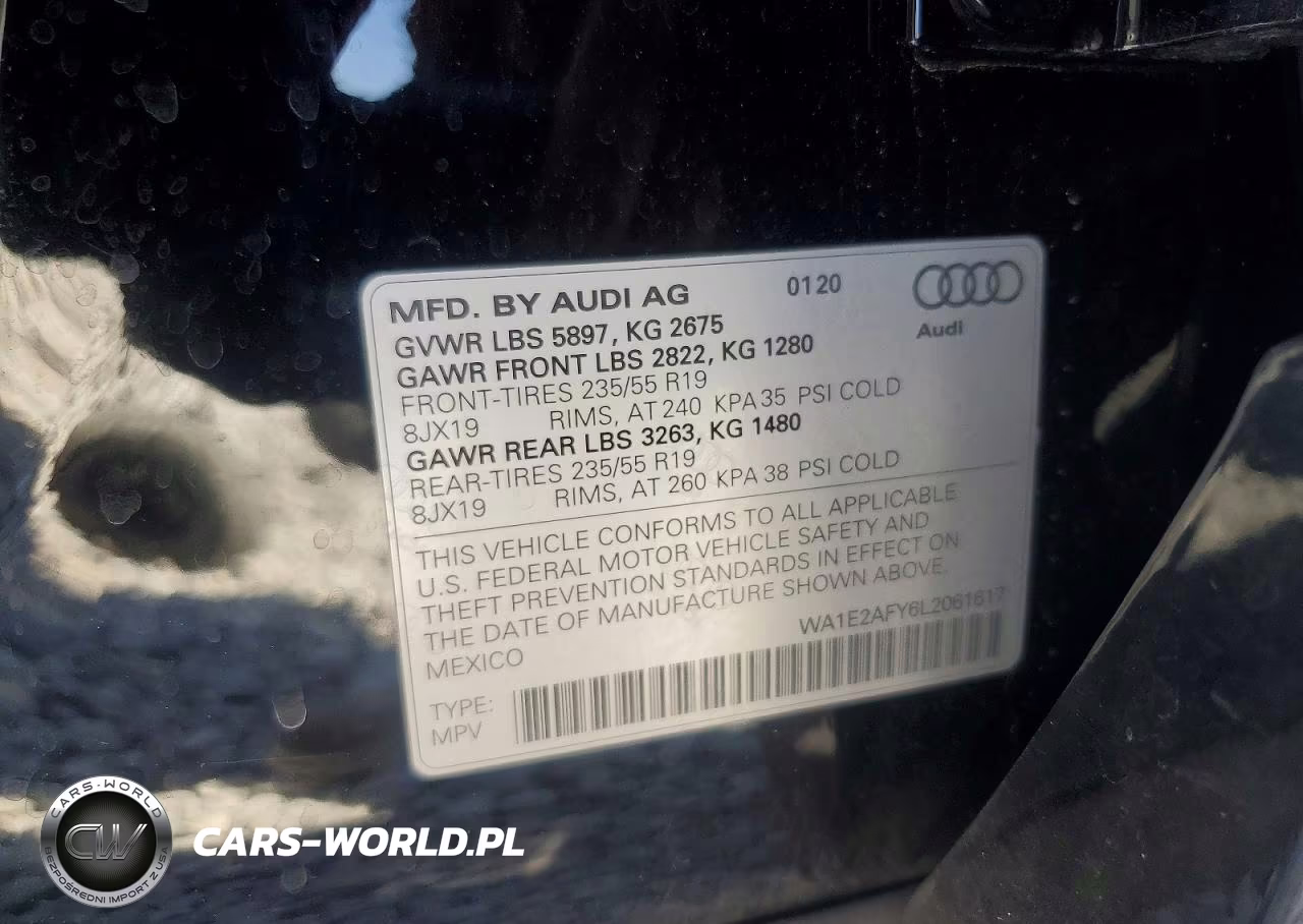 2020 Audi Q5 E Premium Plus VIN:WA1E2AFY6L2061617 - 13
