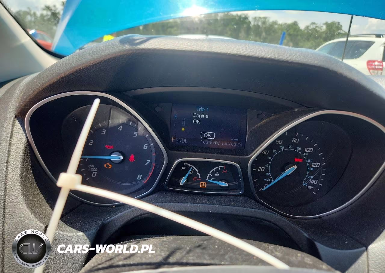 2013 Ford Focus Se VIN:1FADP3K28DL378977 - 9